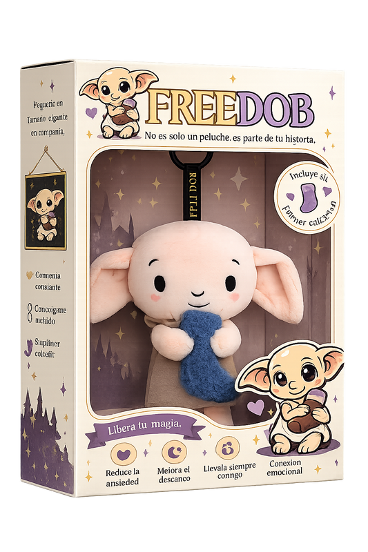 FreeDob-Peluche de personaje de pelicula